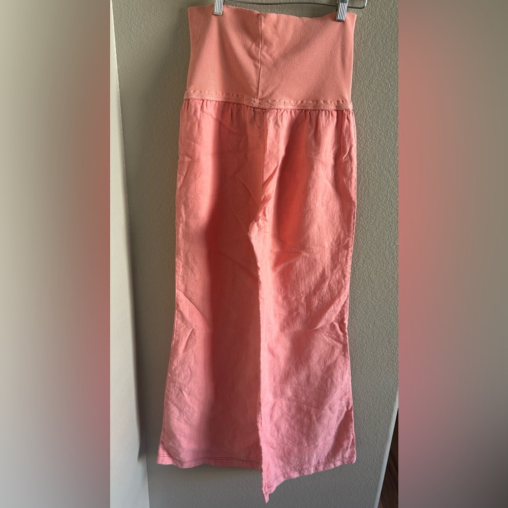 Bella Dahl 100% línen pants size M